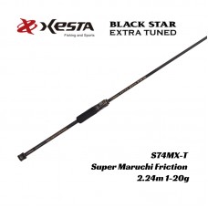 Спиннинг Xesta Black Star Extra Tuned  S74MX-T SUPER MULTI FRICTION