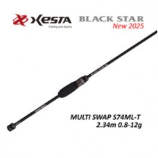 Спиннинг Xesta Black Star S74ML-T MULTI SWAP (Японский рынок)