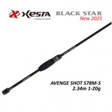 Спиннинг Xesta Black Star S78M-S AVENGE SHOT (Японский рынок)